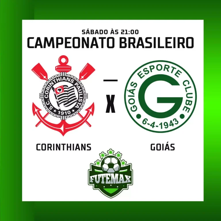 Corinthians x Goiás: Onde assistir ao vivo?