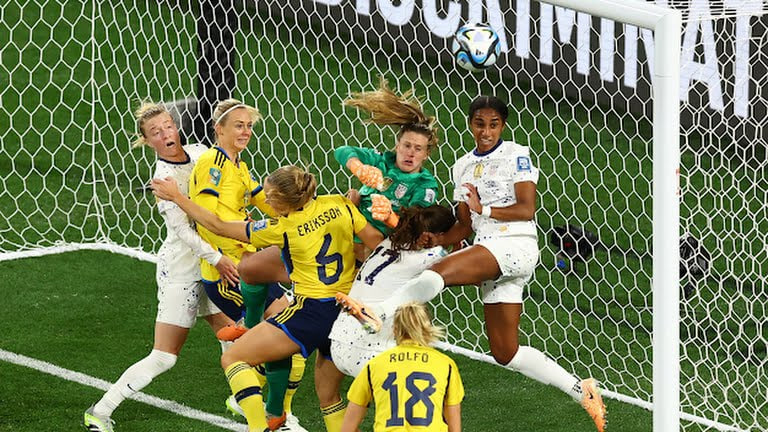 Estados Unidos perde para a Suécia nos pênaltis após empate de 0-0
