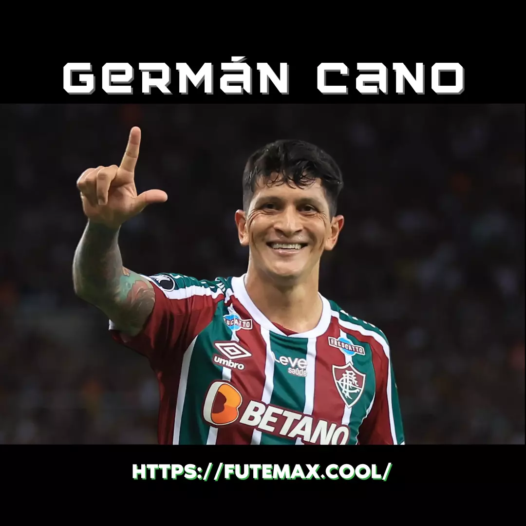 Germán Ezequiel Cano é um futebolista argentino que atua como centroavante. Atualmente joga no Fluminense, ao vivo no futmax.