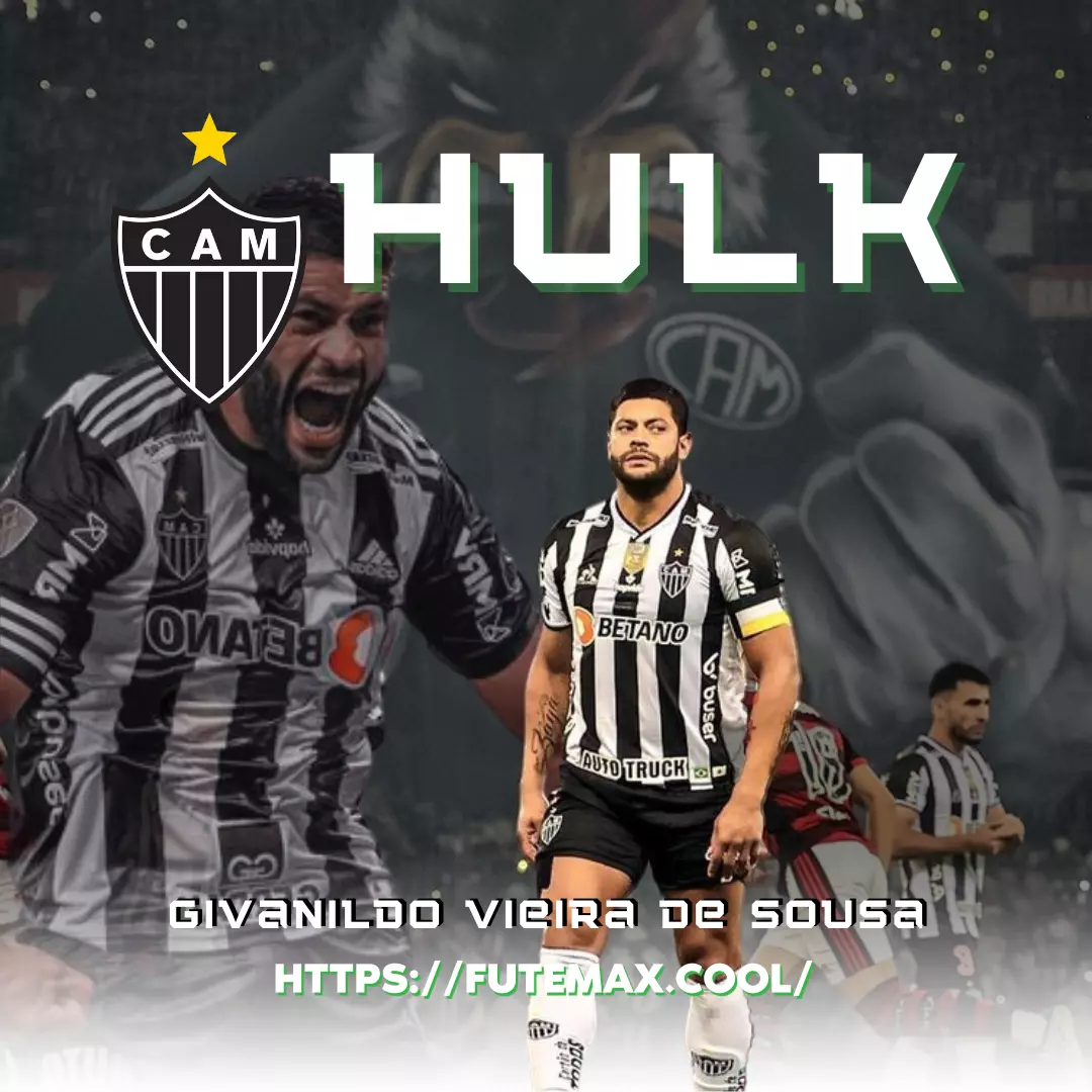Givanildo Vieira de Sousa, mais conhecido como Hulk, ao vivo no futmax.cool